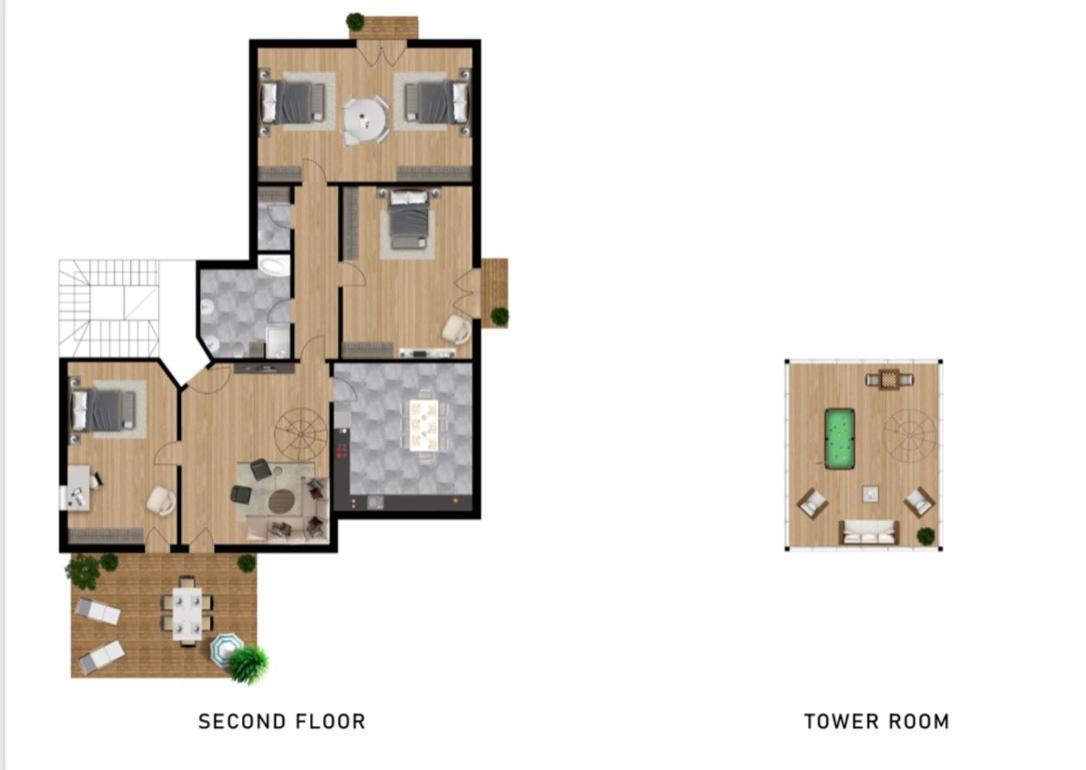 3 Bedroom Private Floor In Luxury Mansion Budapest Exterior foto